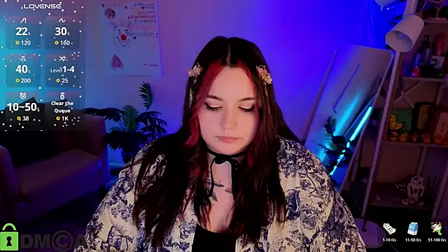 Mia_R0ss webkamerás műsora