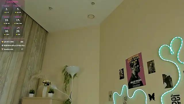 MidnightPoise Webcam-Show