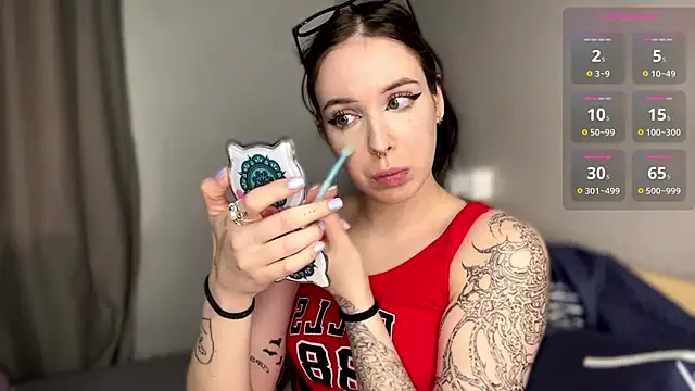 Show modela myafmaa na web-kameri