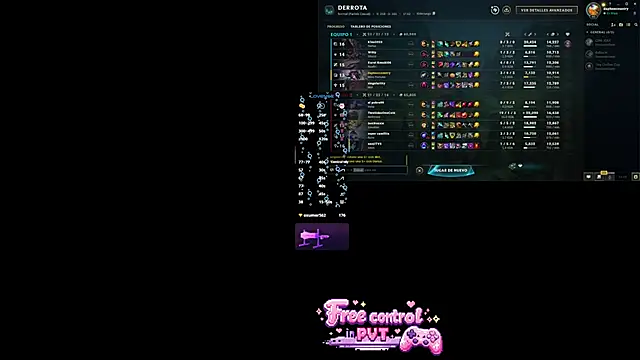 Chat +18 de DaphneContry ao vivo