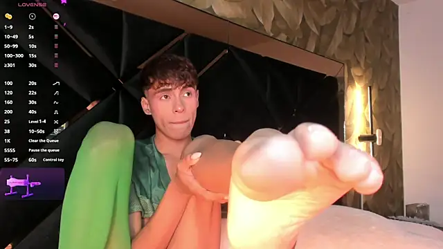 Show de KaelSoft_ na webcam