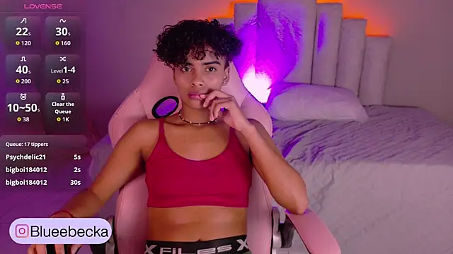 BeckaBlue 现场XXX聊天