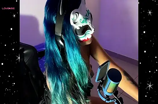 Show de bluesubmissive na webcam