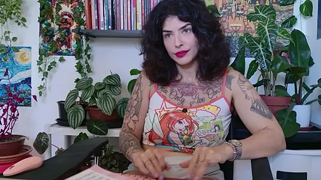 Show de TaliMajesty na webcam