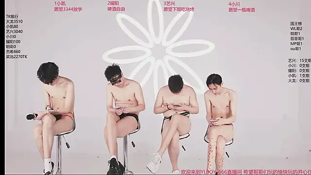 Chat +18 de YLBOY-666 ao vivo