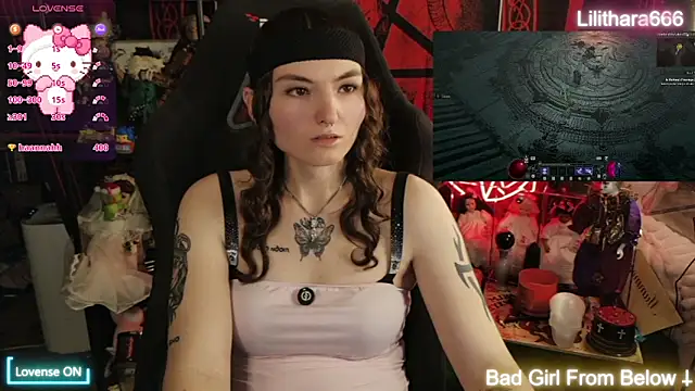 Lilithara666 Show in webcam