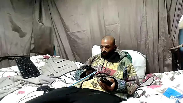 Show de Camodick na webcam