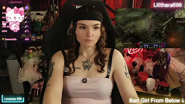 Chatroom XXX en direct de Lilithara666