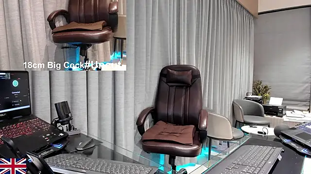 Show de OnlineBossUK na webcam