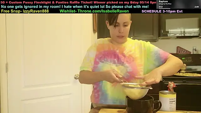 IsabelleRaven Chat XXX live