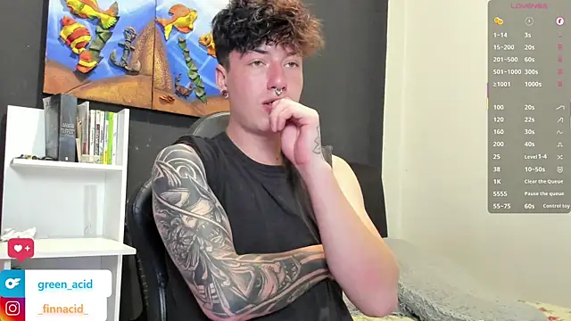 Green_acid01 网络视讯表演