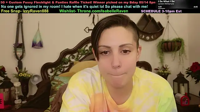 IsabelleRaven: вебкам-шоу