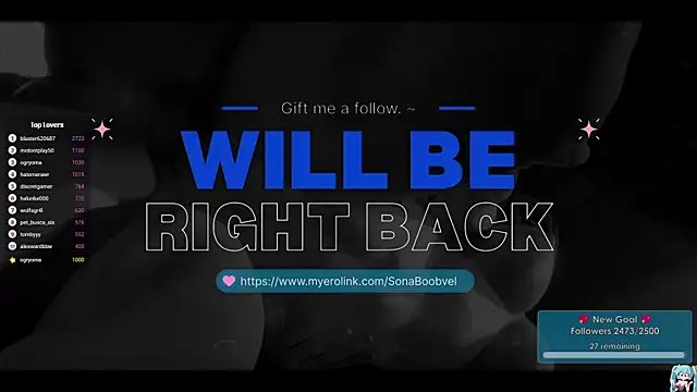 SonaBoobvelle Pertunjukan Webcam