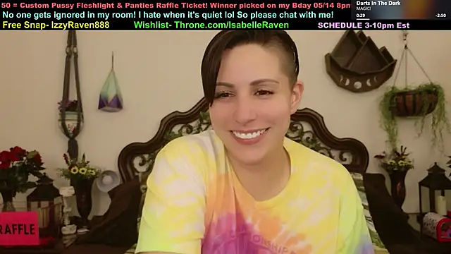 IsabelleRaven's Webcam Show