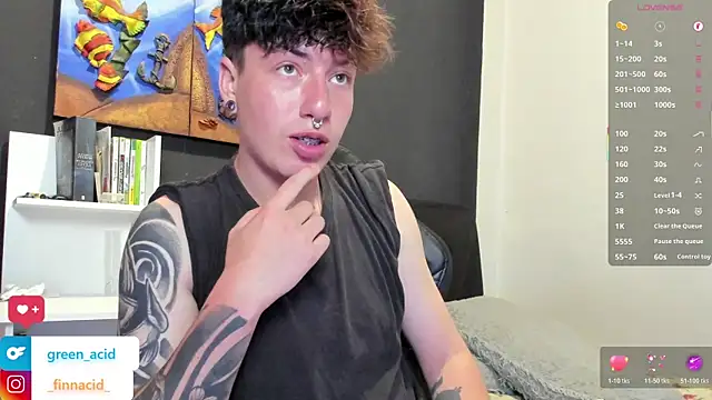 Green_acid01 Webcam show