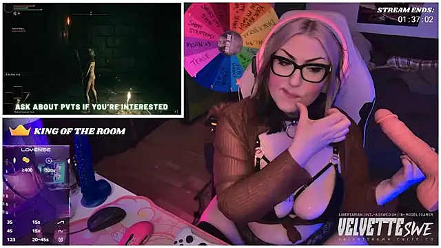 VelvetteSWE – Naživo XXX chat