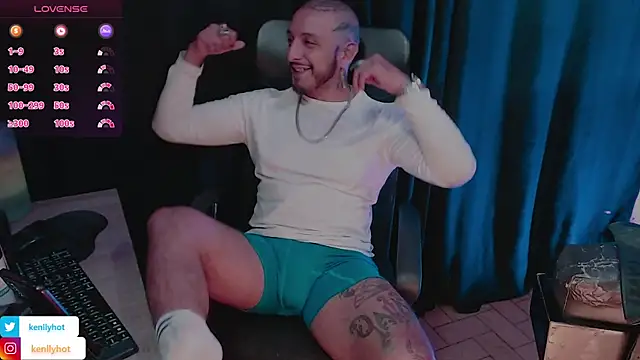 Show modela KenllyH na web-kameri