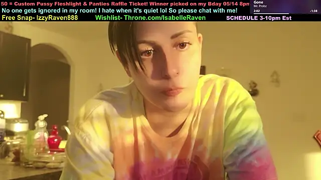 IsabelleRaven's Webcam Show