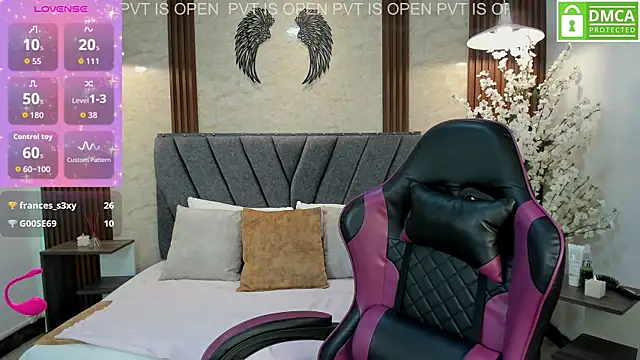 Chat XXX ao vivo de Atiena_