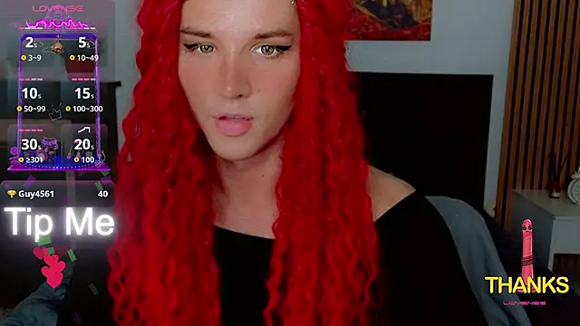 Show de HelenSpellman na webcam