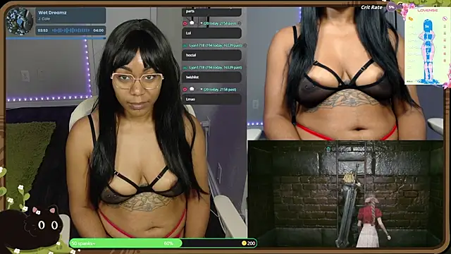 Cheybaaee élő XXX-chatje