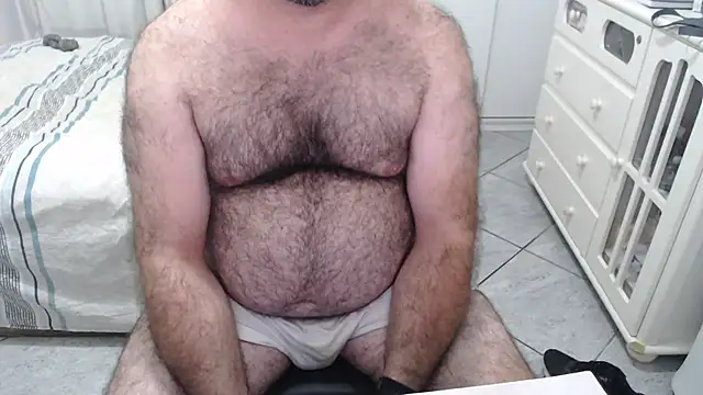 Show de MysterBearMG na webcam