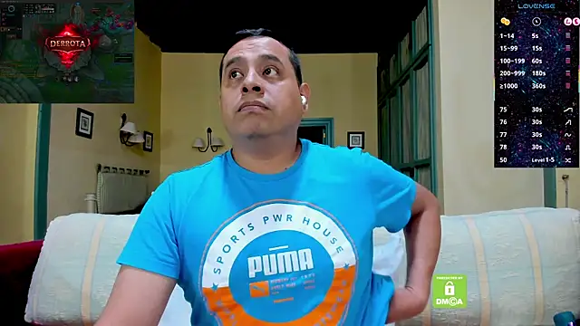 Show de brad_latino na webcam