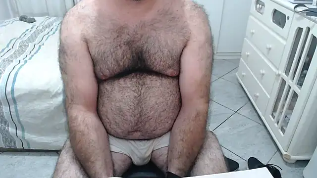 Show de MysterBearMG na webcam