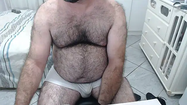 Show de MysterBearMG na webcam