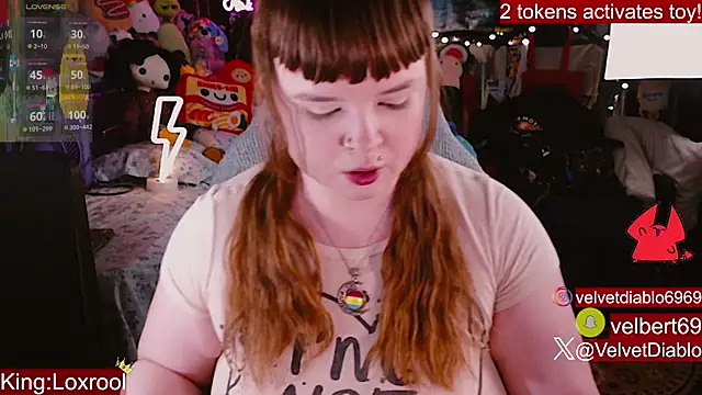 Chatroom XXX en direct de VelvetDiablo