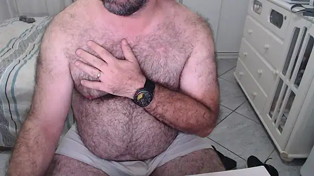 Show de MysterBearMG na webcam