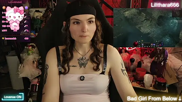 Lilithara666 在線直播表演