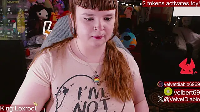 Chatroom XXX en direct de VelvetDiablo