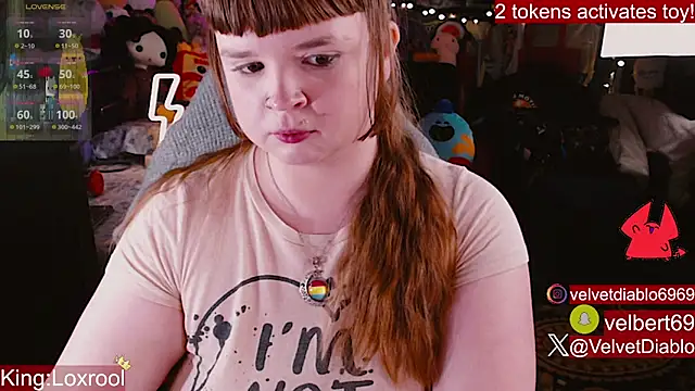 VelvetDiablo Obrolan Langsung XXX