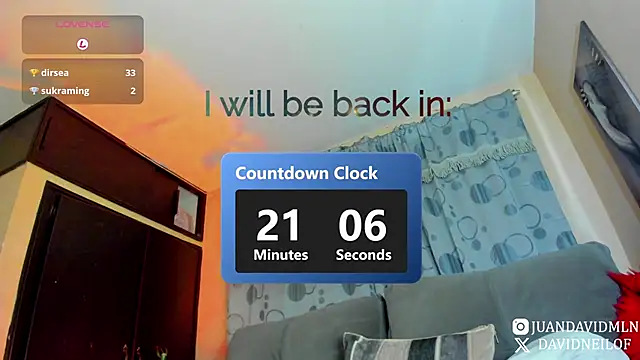 DavidNeill Obrolan Langsung XXX