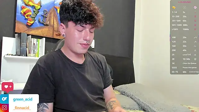 Green_acid01 webcam show