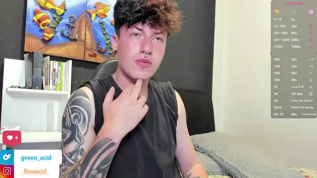 Green_acid01 webcam show