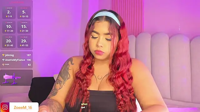 Chat XXX en directo de Zoe1_2