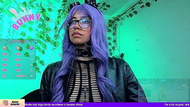 Chat XXX en directo de Roxanbunny1