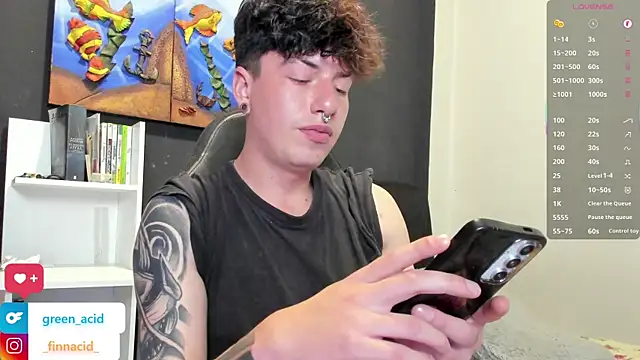 Show de Green_acid01 na webcam