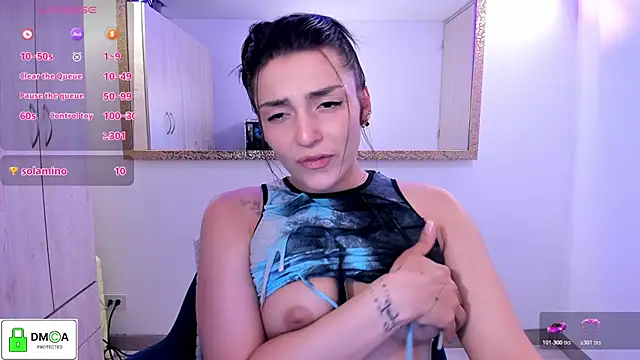 EricaVanderhill élő XXX-chatje