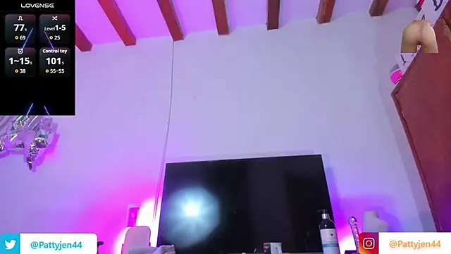 Show de pattyjenkinss na webcam