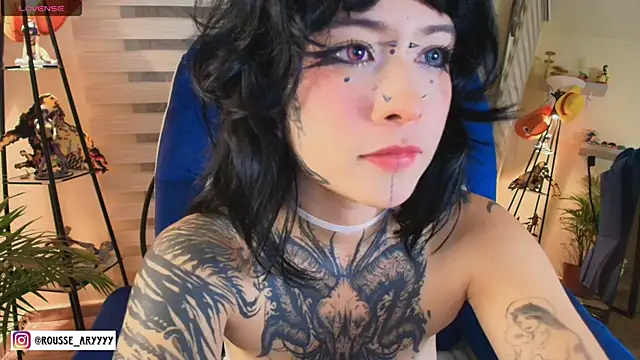 AryRousse Adlı Modelin Canlı XXX Sohbeti