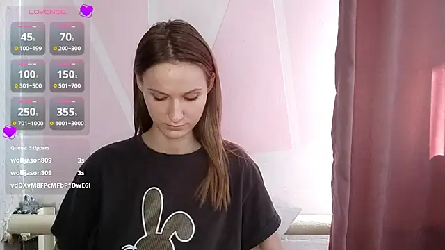 Show modela EthylGabak na web-kameri