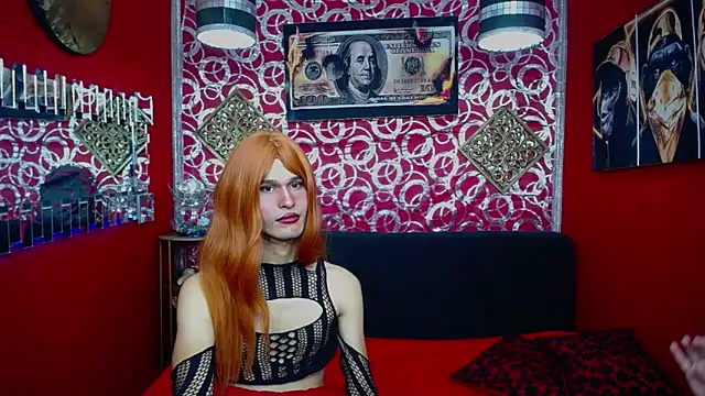 Show modela shannentrans na web-kameri