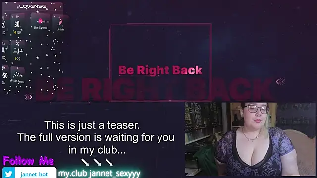 Živý XXX chat JannetPie