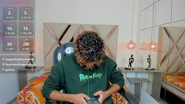 Anyelo_Twink: διαδικτυακό σόου στην κάμερα