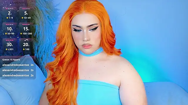 Show de astridjonness na webcam