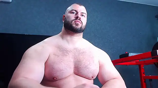 muscularjohnforuXのウェブカメラショー