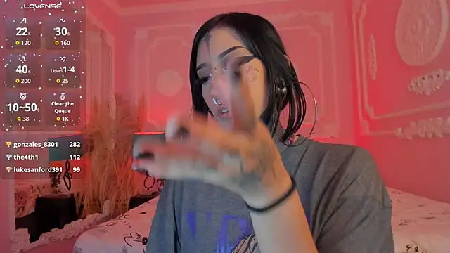 Chat +18 de Kat_VonDe ao vivo